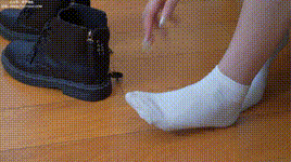 【甜予摄影】NO.036 璇璇-马丁靴、白棉袜、裸足