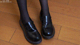 【甜予摄影】NO.030 璇璇-皮鞋、黑丝、裸足 _1