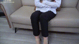 【甜予摄影】NO.059 璇璇-OL制服、高跟鞋、薄绿丝、短肉丝短黑丝、裸足