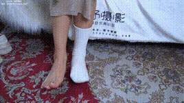 【甜予摄影】NO.024 小离-板鞋、白棉袜、裸足 _1