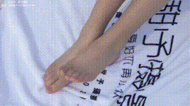 【甜予摄影】NO.063 思思-板鞋、油亮灰丝（脚尖透明款）