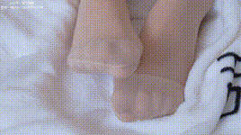 【甜予摄影】NO.064 雪梨-帆布鞋、白棉袜、肉丝（脚尖加固款）