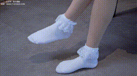 【甜予摄影】NO.081 澜澜 皮鞋、两双白棉袜、肉丝（脚尖加固款）_1