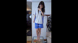 【甜予摄影】NO.080 璇璇 校服、板鞋、裸足、光脚踩小西红柿葡萄的剧情 _1