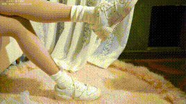 【甜予摄影】NO.112 澜澜 板鞋、白棉袜、肉丝 _1