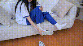 【甜予摄影】NO.102 澜澜-板鞋、白棉袜、肉丝 _1