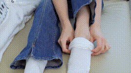 【甜予摄影】NO.132 诺诺-板鞋、白棉袜、裸足 _1