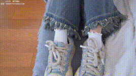 【甜予摄影】NO.064 雪梨-帆布鞋、白棉袜、肉丝（脚尖加固款）_1