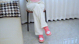 【甜予摄影】NO.124 梦梦 板鞋、白棉袜、裸足