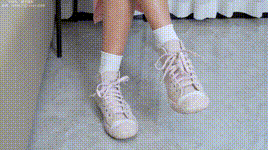 【甜予摄影】NO.186 娃娃-帆布鞋、白棉袜、裸足 _2
