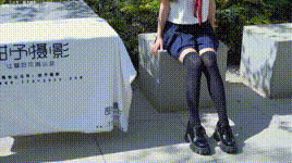 【甜予摄影】NO.193 小甜桃-皮鞋、大腿袜、裸足 _2