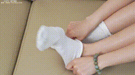 【甜予摄影】NO.198 知知 板鞋、白棉袜、裸足 _1