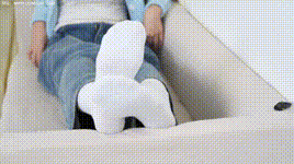 【物恋传媒】NO.2545 小艺 板鞋、纯白棉袜、裸足