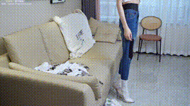 【甜予摄影】NO.179 珞珞-高跟鞋2双（黑色、透明）、板鞋3双、人字拖、白棉袜5双 _2