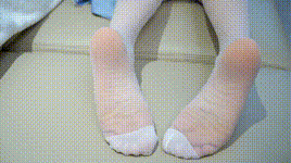 【甜予摄影】NO.141 澜澜-cos服人字拖、白丝、裸足、挠脚心剧情 _1