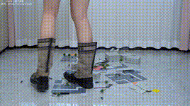 【甜予摄影】NO.148 咖啡豆-靴子、白棉袜、裸足 _1