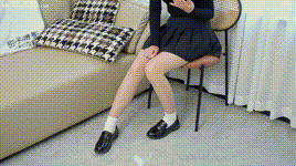 【甜予摄影】NO.191 贝壳-皮鞋、白棉袜、薄肉丝(脚尖加固) _2