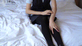 【袜啵啵 】1080P-NO.038 小甜豆-建行行服、高跟鞋、厚黑丝