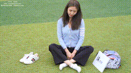 【袜啵啵 】1080P-NO.021 泡芙-板鞋、白棉袜、裸足封面图