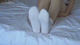 【袜啵啵】1080P-NO.031 小奶熊 AJ板鞋、白棉袜、厚肉丝