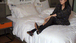 【袜啵啵 】1080P-NO.064 稚予-平底鞋、厚黑丝封面图