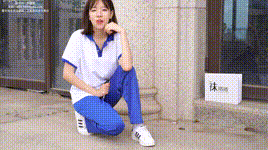 【袜啵啵】1080P-NO.022 小甜豆 校服、贝壳头、白棉袜、肉丝