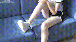 【袜啵啵 】1080P-NO.037 稚予-帆布鞋、短白棉袜、白丝封面图