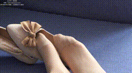 【袜啵啵】1080P-NO.082 小甜豆-旗袍、皮底鞋、高跟鞋、肉丝