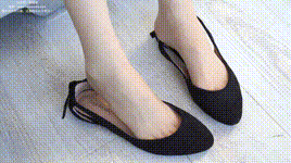 【袜啵啵】1080P-NO.115 稚予-平底鞋、肉丝、空姐制服封面图