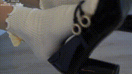 【袜啵啵】1080P-NO.121 稚予-高跟鞋、白棉袜、肉丝封面图