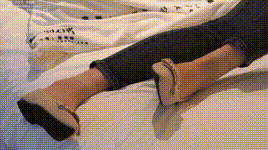 【袜啵啵】1080P-NO.063 小甜豆-平底鞋、短肉丝封面图