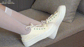 【袜啵啵】1080P-NO.095 小安-板鞋、小腿丝袜封面图