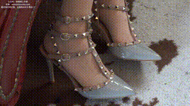 【袜啵啵】1080P-NO.126 小甜豆-华伦天奴高跟鞋、肉丝封面图