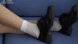 【袜啵啵】1080P-NO.197 小甜豆-皮鞋、短白丝、肉丝、jk制服封面图