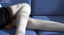 【袜啵啵】1080P-NO.177 稚予-皮鞋、厚白丝（脚底猫爪印款）封面图