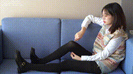 【袜啵啵】1080P-NO.169 小甜豆-黑皮鞋、厚黑丝、厚肉丝封面图