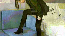 【袜啵啵】1080P-NO.188 小甜豆-连体泳衣、高跟长靴、短肉丝（脚尖加固款）、裸足封面图