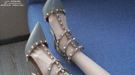 【袜啵啵】1080P-NO.173 稚予-高跟鞋、板鞋、白丝、肉丝、白棉袜封面图