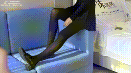 【袜啵啵】1080P-NO.184 小甜豆-黑皮鞋、厚黑丝封面图