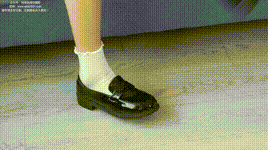 【袜啵啵】1080P-NO.279 芝士-皮鞋、白棉袜、民国学生装封面图