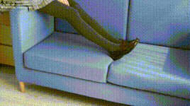 【袜啵啵】1080P-NO.210 小甜豆-皮鞋、厚灰丝、ol装封面图