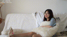 【袜啵啵】1080P-NO.239 小甜豆-棉拖鞋、灰丝、裸足封面图