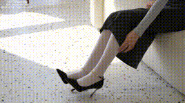 【袜啵啵】1080P-NO.242 小甜豆-高跟鞋、厚白丝封面图