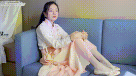 【袜啵啵】1080P-NO.311 小甜豆-布鞋、白丝（脚尖加固款）、裸足、古装（花絮版）封面图