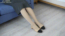 【袜啵啵】1080P-NO.298 奶油-高跟鞋、平底鞋、厚肉丝、薄黑丝封面图