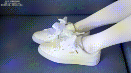 【袜啵啵】1080P-NO.261 小沫-板鞋、厚白丝封面图