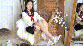 【袜啵啵】1080P-NO.281 小甜豆-两双板鞋、肉丝