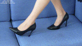 【袜啵啵】1080P-NO.334 芝士-东航制服、两双高跟鞋、薄肉丝（脚尖透明款）、薄灰丝（花絮版）