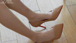 【袜啵啵】1080P-NO.377 雪糕-高跟鞋、高跟凉鞋、肉丝（花絮版）封面图