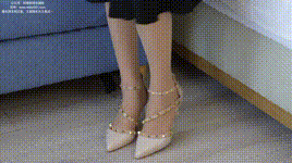 【袜啵啵】1080P-NO.425 芝士-高跟鞋、板鞋、肉丝（脚尖加固款）、黑丝（脚尖加固款）（花絮版）封面图